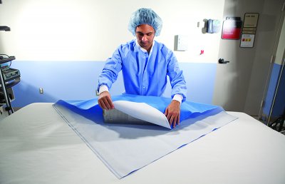 Kimguard sterilisation wrap provides microbial protection