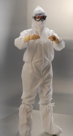 Kimtech Pure A5 cleanroom apparel designed with Clean-Don Technology