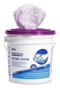 Kimtech WetTask wipes offer effective cleaning