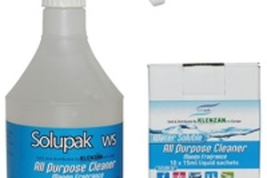 Klenzan appointed sole distributor of Solupak cleaning products