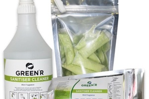 Klenzan launches Green’R pre-dosed cleaning sachets   