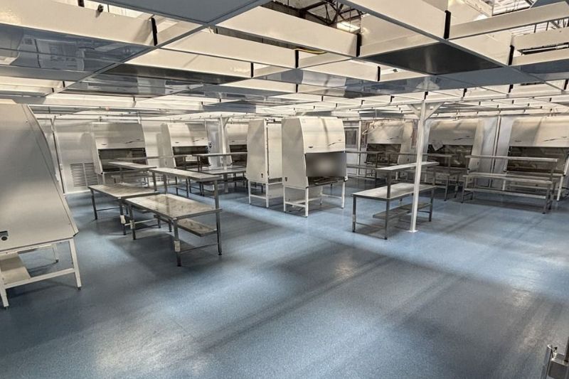 LCS Constructors installs 6,000 sqft of cleanrooms for wound-care company