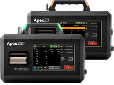 Lighthouse releases portable airborne particle counters