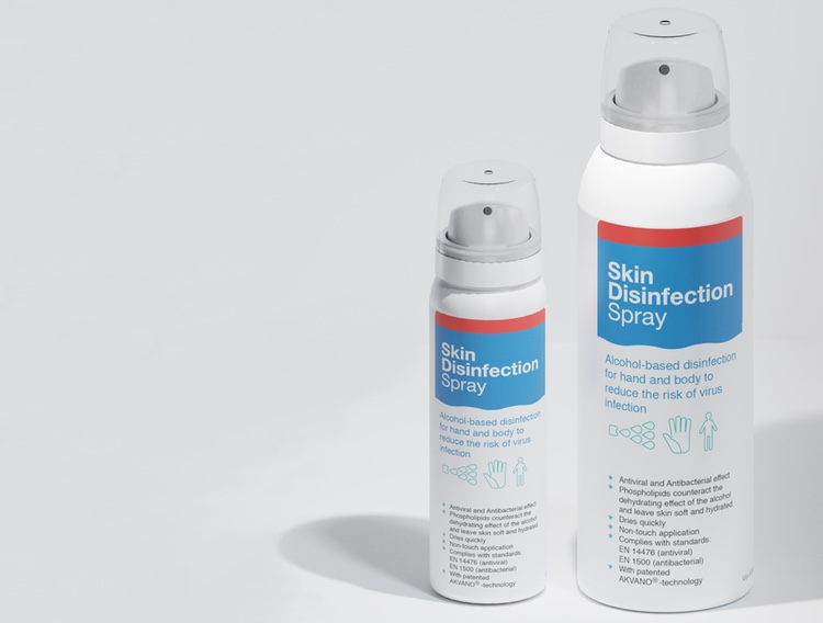 Lipidor works with Aurena to start production of virucidal spray