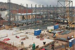 Lockheed Martin completes foundation for satellite factory 
