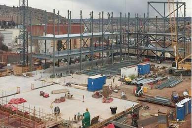 Lockheed Martin completes foundation for satellite factory 