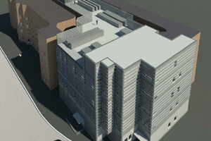 London hospital project nearing completion