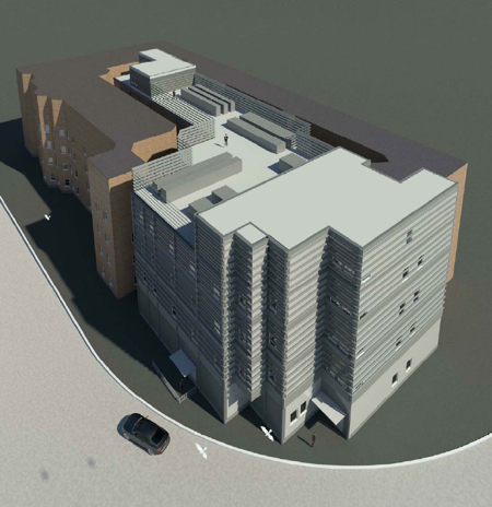 London hospital project nearing completion