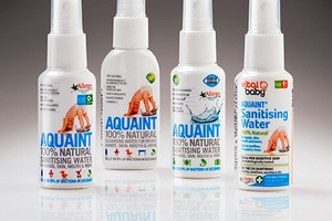 M&H Plastics supplies packaging for Aquaint Sanitising Water