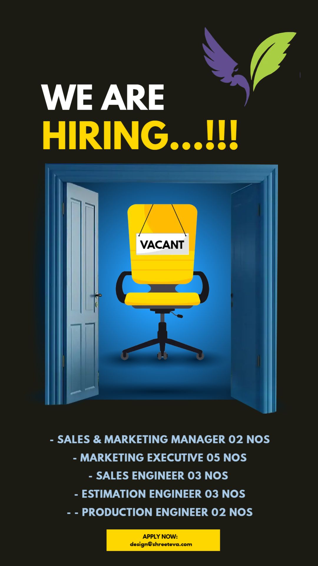 Marketing, Sales & Engineering - Maharashtra - Shree Teva Engineering India