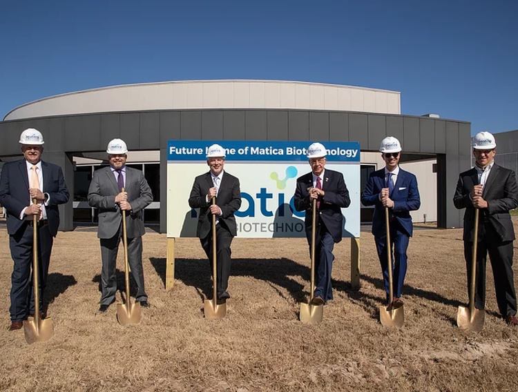 Matica breaks ground on GMP virus product production facility