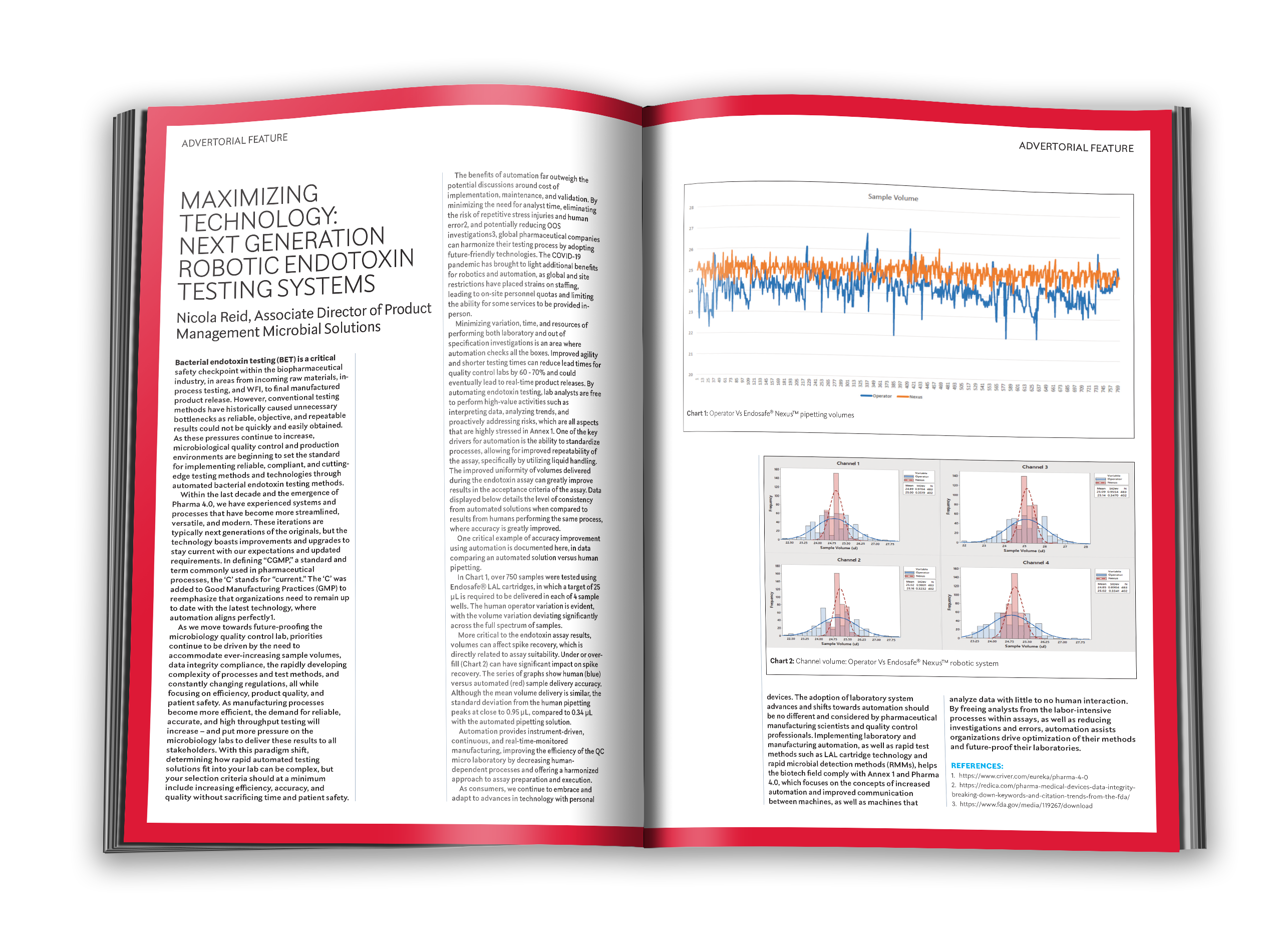 Maximising technology: Next generation robotic endotoxin testing systems
