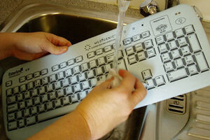 Medigenic keyboard combats contamination