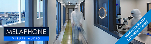Melaphone gains accreditation to ISO 14644-1 Level 5