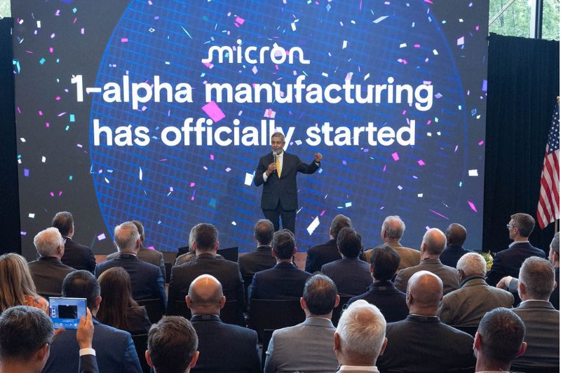Micron begins production of most advanced US-made DRAM in Virginia