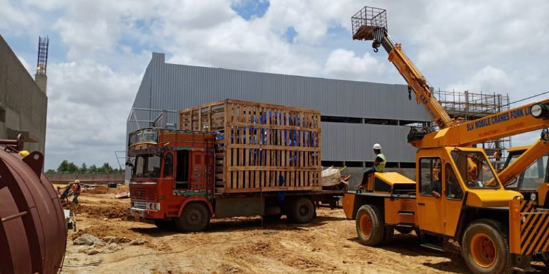 Micronclean: Construction of cleanroom laundry in Bangalore progresses well