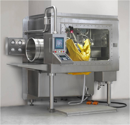 Micronising APIs under containment 