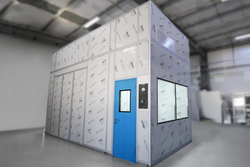 Modular cleanroom for Mexico’s electronic industry - a sustainable solution by Airkey