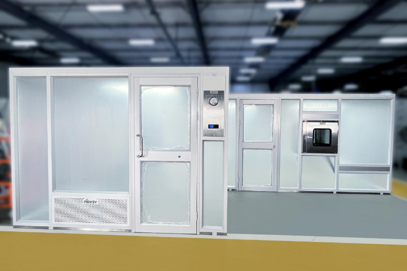 Modular Cleanroom with roomside replaceable HEPA filter for HME in US