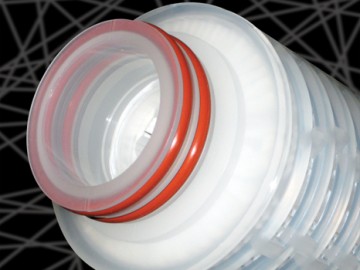Nano-Key wastewater filter cartridges use nanofibre technology