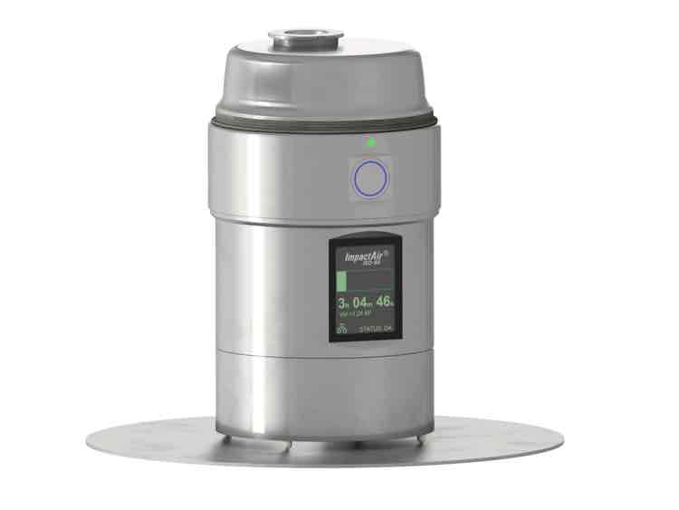 New active air sampler on the market is  Annex 1-ready