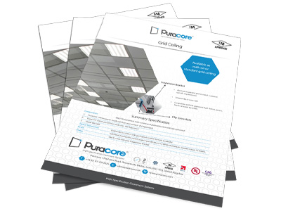 New Grid Ceiling added to the Puracore range