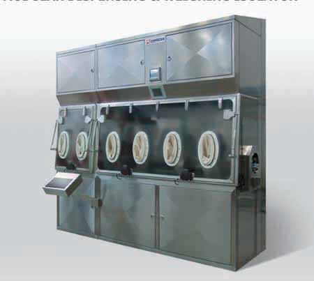 New isolator for containment of pharmaceuticals
