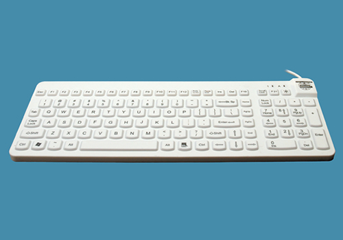 New keyboards can be cleaned with single wipe