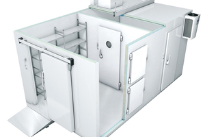 New powder coating improves hygiene of cold rooms