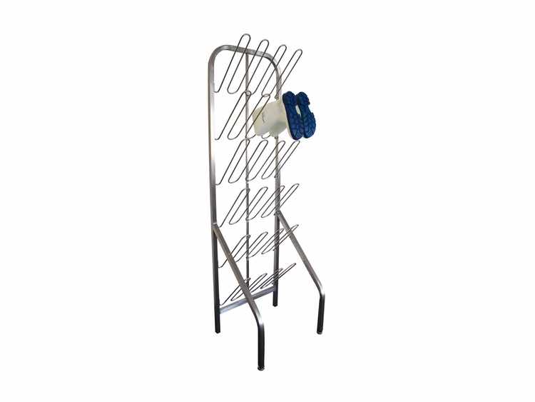 New Teknomek boot racks: Greater capacity, smaller footprint 
