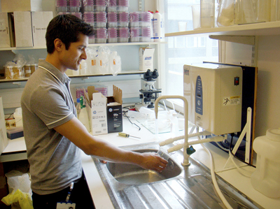 NHS hospital trials electrolysed water as a sanitiser