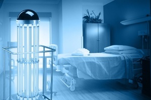No-touch UV disinfection systems should be used for room disinfection after patients depart, says research