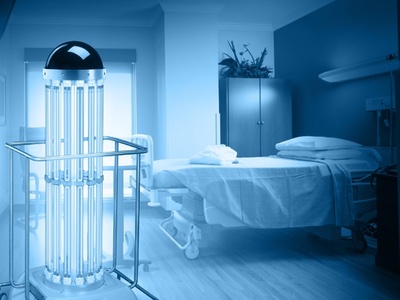 No-touch UV disinfection systems should be used for room disinfection after patients depart, says research