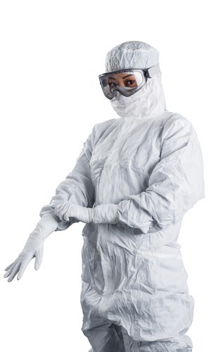 The Kimtech™ A5 sterile cleanroom apparel is certified as Class I for particle release