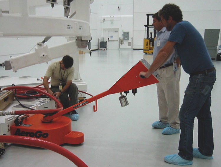 Overcoming cleanroom transport challenges with air casters