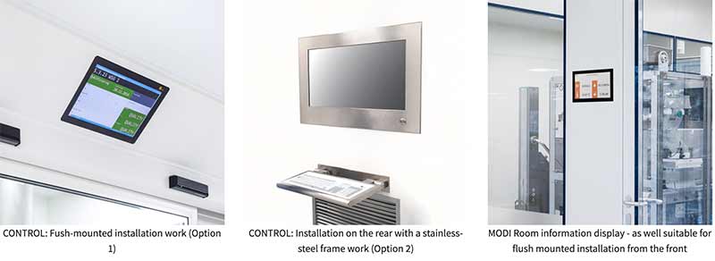 Panel PCs for wall installation in cleanrooms – What you need to know