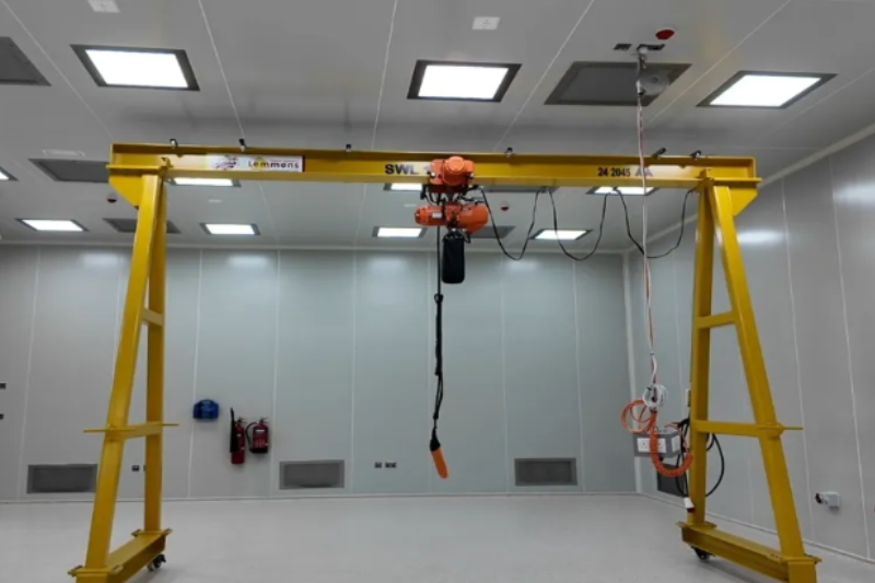 PodTech completes prefabricated cleanroom for satellite component assembly in UAE