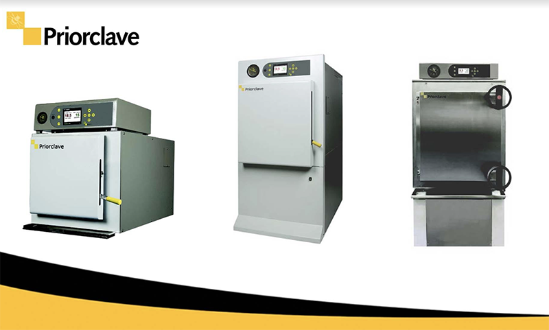 Priorclave launches new autoclave groups at Medica 2021