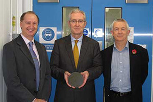 Professor Hugh Brady opens state-of-the-art university cleanroom