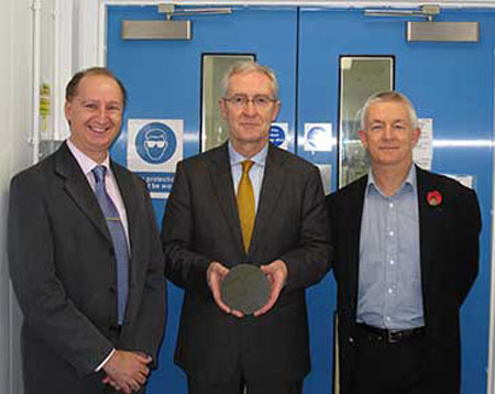 Professor Hugh Brady opens state-of-the-art university cleanroom
