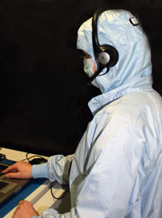 Volunteers wearing high-quality reusable clothing generally performed better<br> Picture: Hohenstein Institute