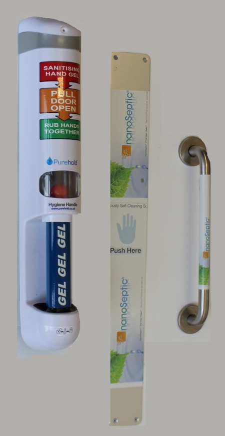 Pure Hold adds NanoTouch self-cleaning surface to portfolio