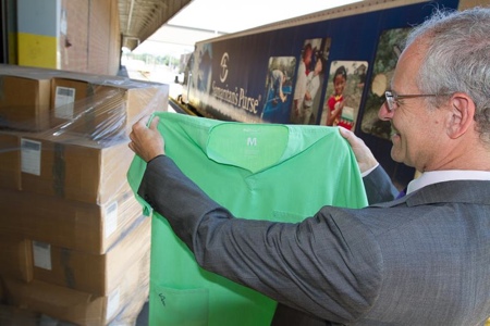 PurThread Technologies donates medical scrubs to Samaritan\'s Purse