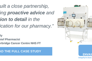 Putting operator experience at the heart of a new isolator suite for the Clatterbridge Cancer Centre NHS Foundation Trust