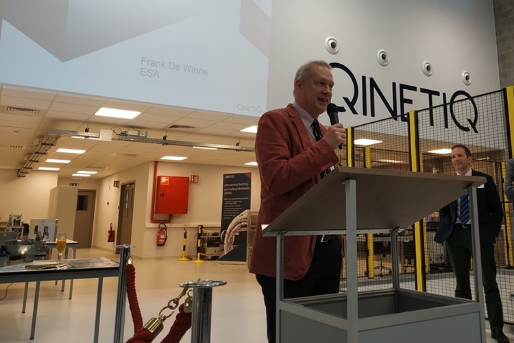 QinetiQ Space opens satellite manufacturing cleanroom in Belgium