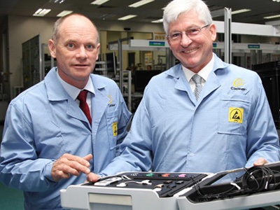 Queensland Premier opens microchip processing operation at Cochlear facility in Brisbane