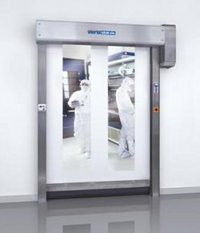 RapidRoll Clean door protects against contamination