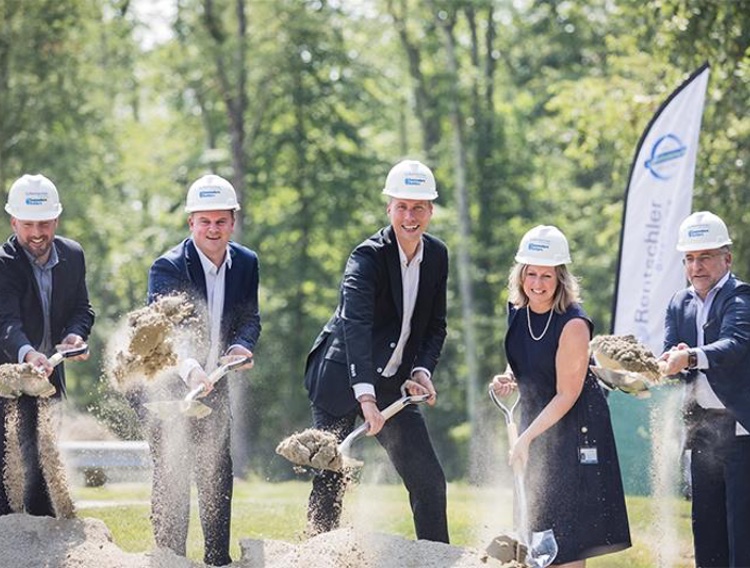 Rentschler breaks ground and plans highly automated facility
