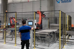 Robot station aims to develop automatic loading for terminal sterilisation processes
