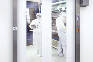 sara LBS offers fastest certified cleanroom door in the world